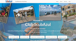 Desktop Screenshot of clubscubazul.com